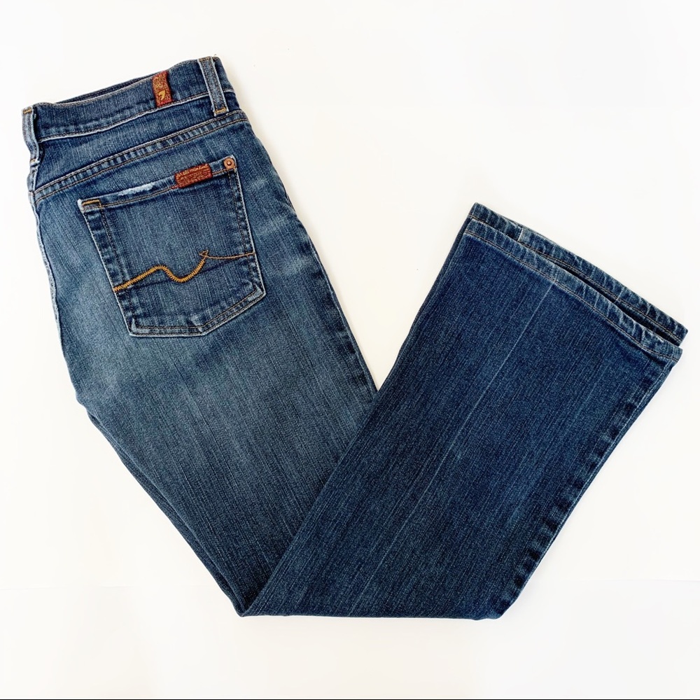 7 For All Mankind Stretch Flare Jean
